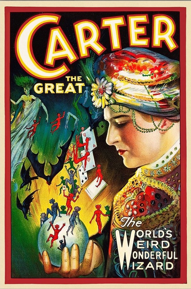 Vintage c1920sCarter Magic Poster Wall Art — view 22