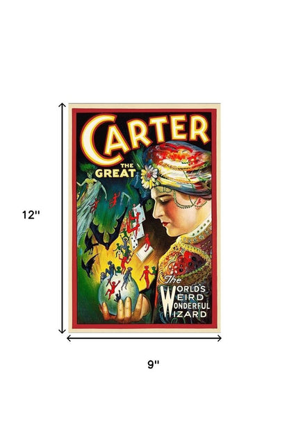 Vintage c1920sCarter Magic Poster Wall Art HomeRoots
