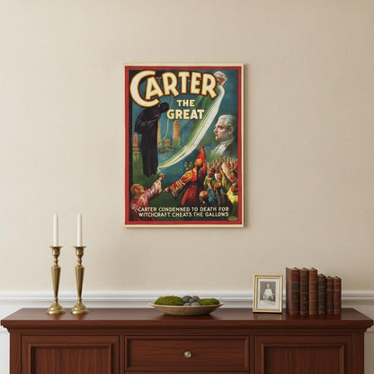 Vintage 1926 Carter Witchcraft Magic Unframed Print Wall Art HomeRoots