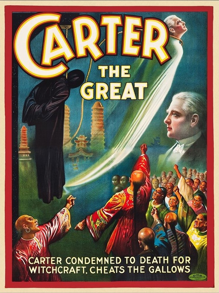 Vintage 1926 Carter Witchcraft Magic Unframed Print Wall Art HomeRoots
