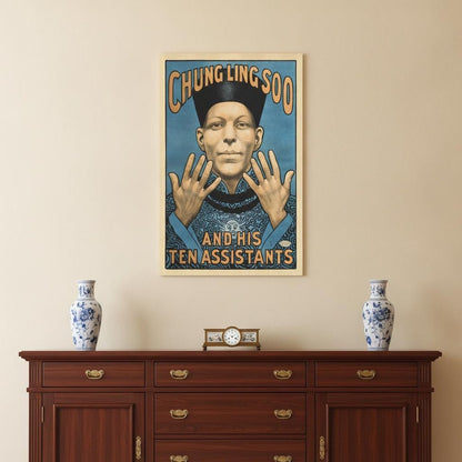Chung Ling Soo Vintage Magic Unframed Print Wall Art HomeRoots