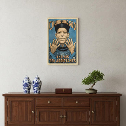 Chung Ling Soo Vintage Magic Unframed Print Wall Art HomeRoots