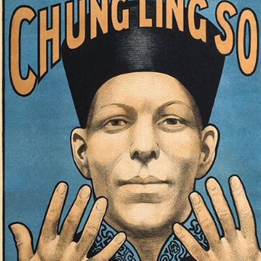 Chung Ling Soo Vintage Magic Unframed Print Wall Art