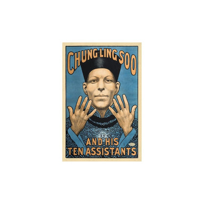 Chung Ling Soo Vintage Magic Unframed Print Wall Art HomeRoots