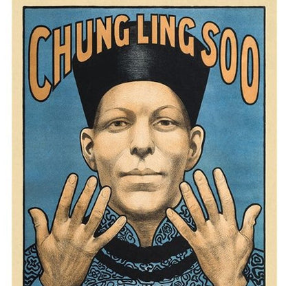 Chung Ling Soo Vintage Magic Unframed Print Wall Art HomeRoots