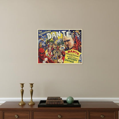 The Mysterious Dante Vintage Magic Unframed Print Wall Art HomeRoots