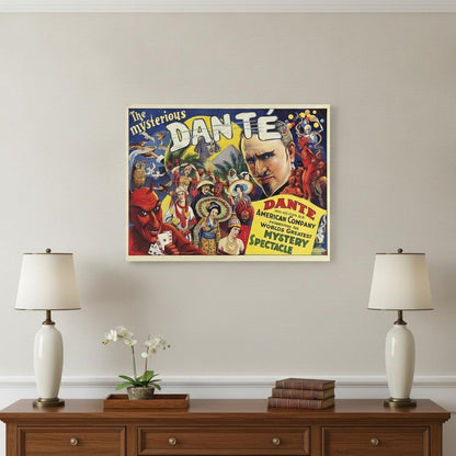 The Mysterious Dante Vintage Magic Unframed Print Wall Art HomeRoots