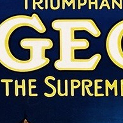 George The Supreme Master Vintage Magic Unframed Print Wall Art HomeRoots