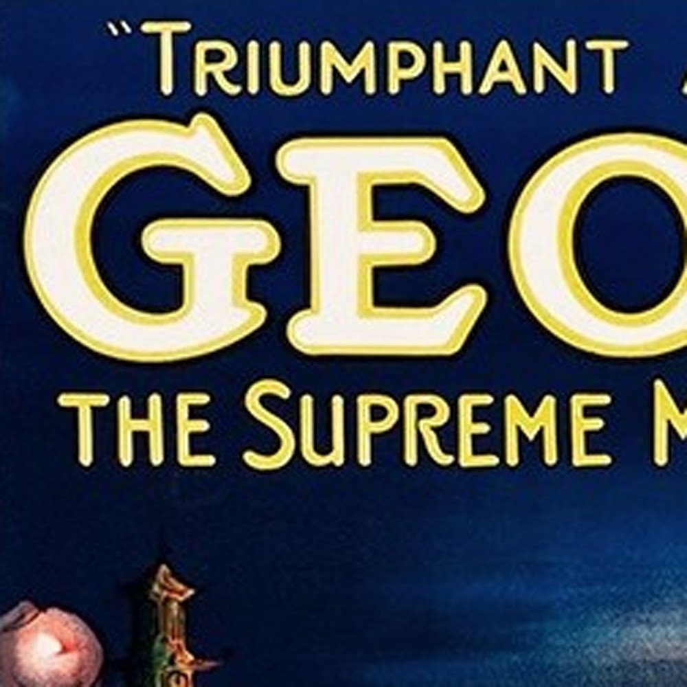 George The Supreme Master Vintage Magic Unframed Print Wall Art HomeRoots