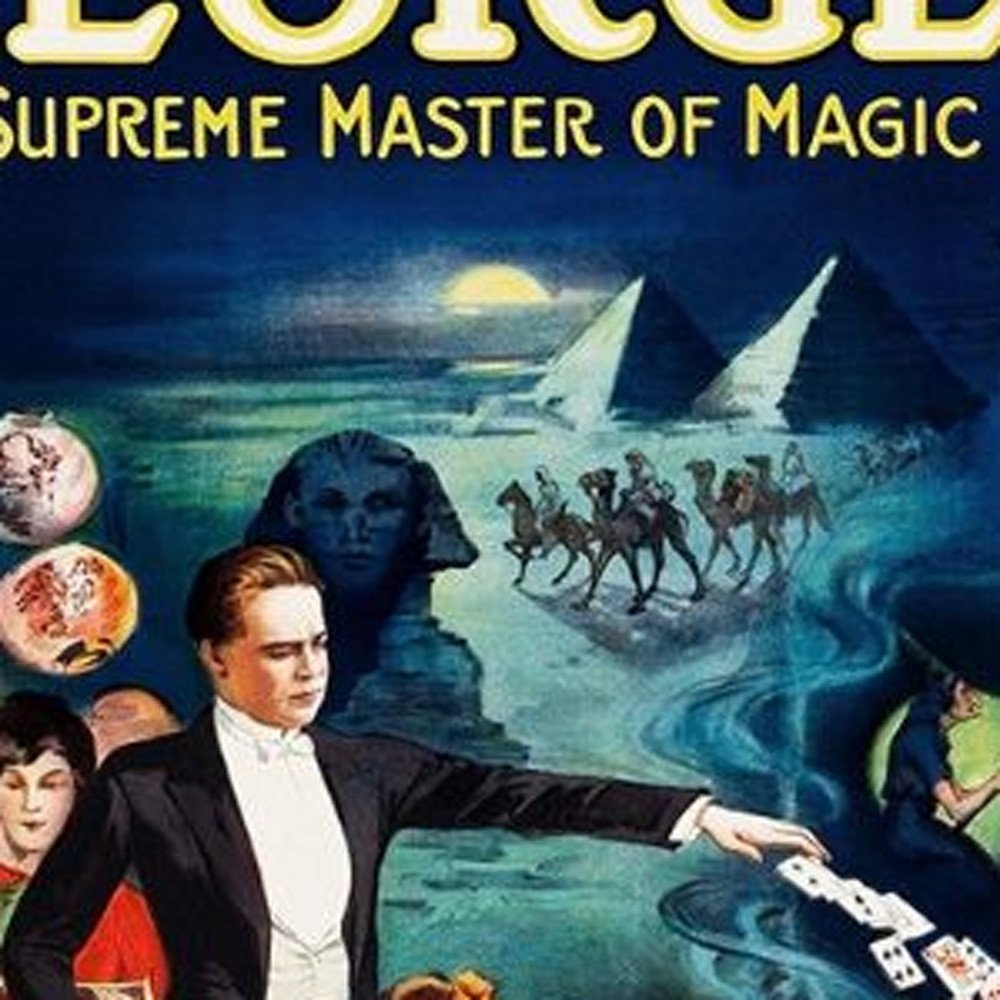 George The Supreme Master Vintage Magic Unframed Print Wall Art — view 13
