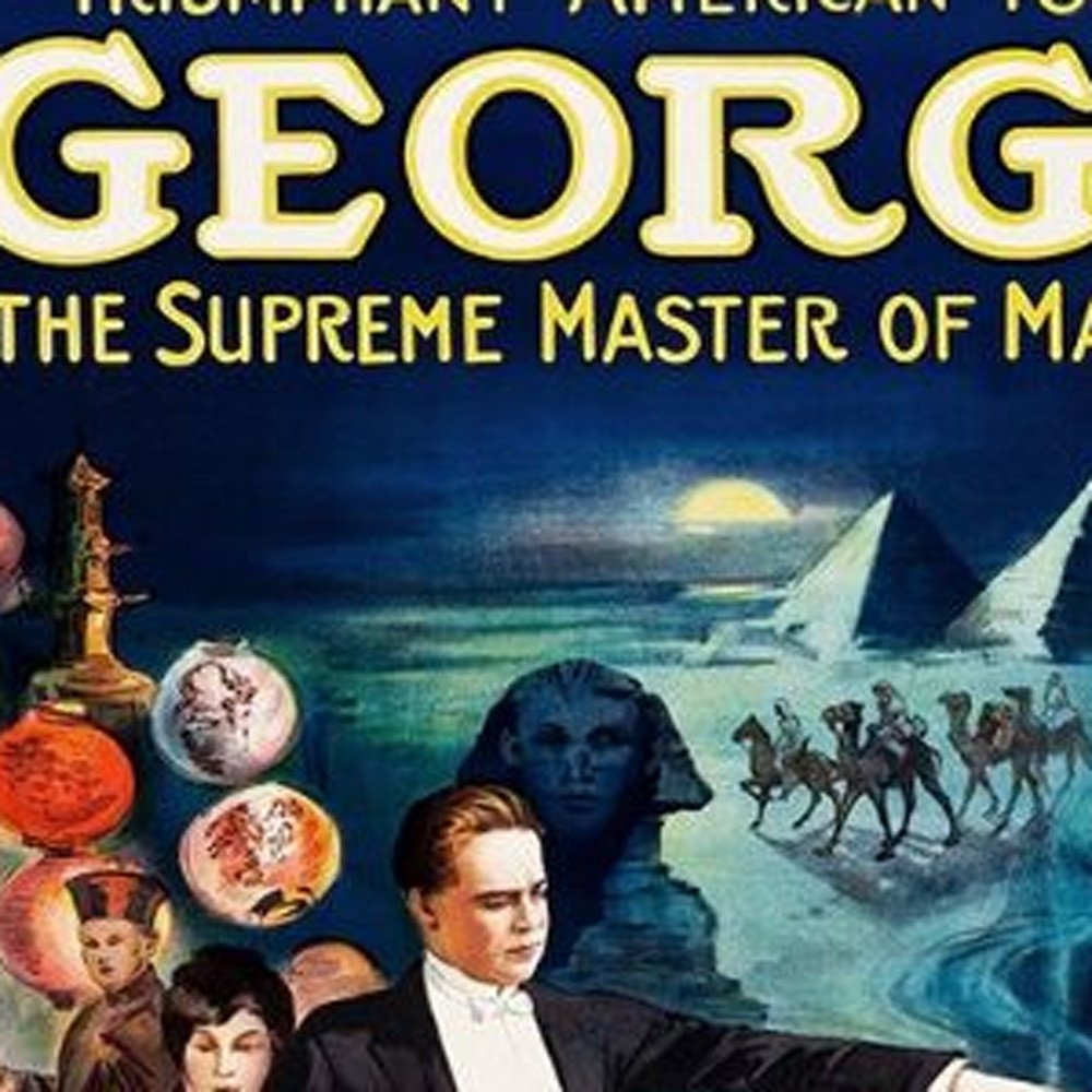 George The Supreme Master Vintage Magic Unframed Print Wall Art — view 24