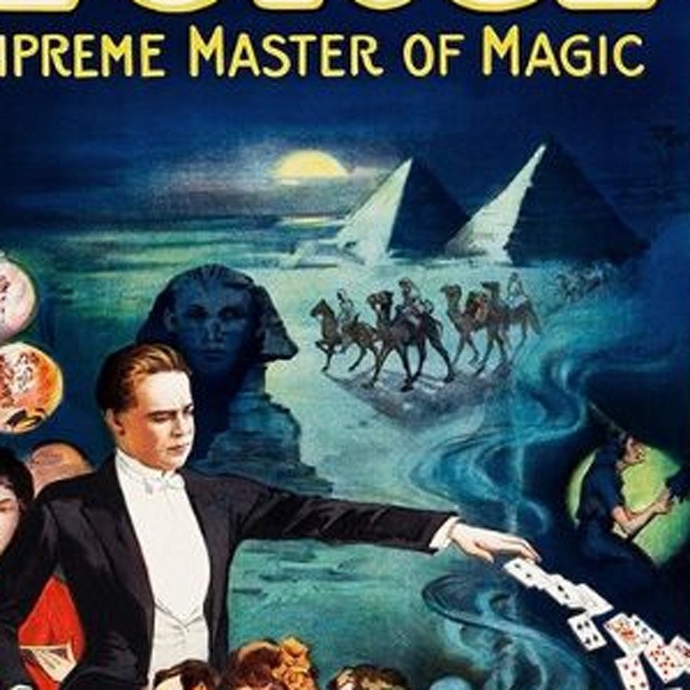 George The Supreme Master Vintage Magic Unframed Print Wall Art HomeRoots