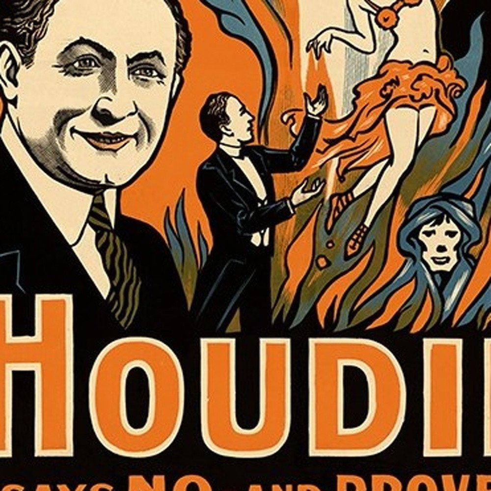 Houdini Spirits Vintage Magic Unframed Print Wall Art HomeRoots