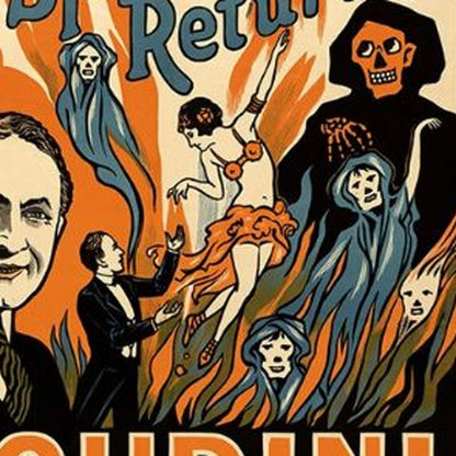 Houdini Spirits Vintage Magic Unframed Print Wall Art HomeRoots