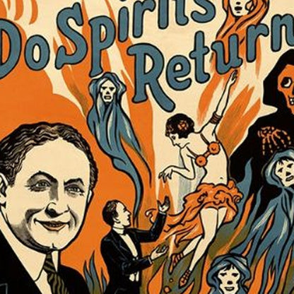 Houdini Spirits Vintage Magic Unframed Print Wall Art HomeRoots