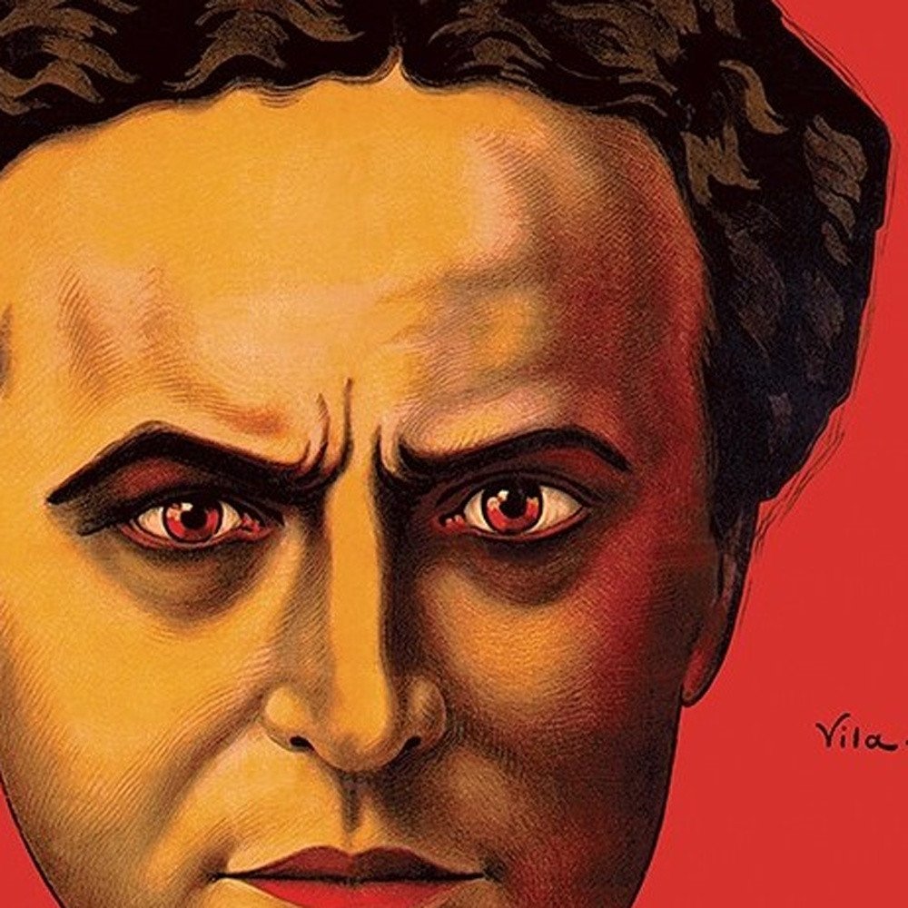 36" X 48" Houdini Master Of Mystery Vintage Magic Poster Wall Art HomeRoots