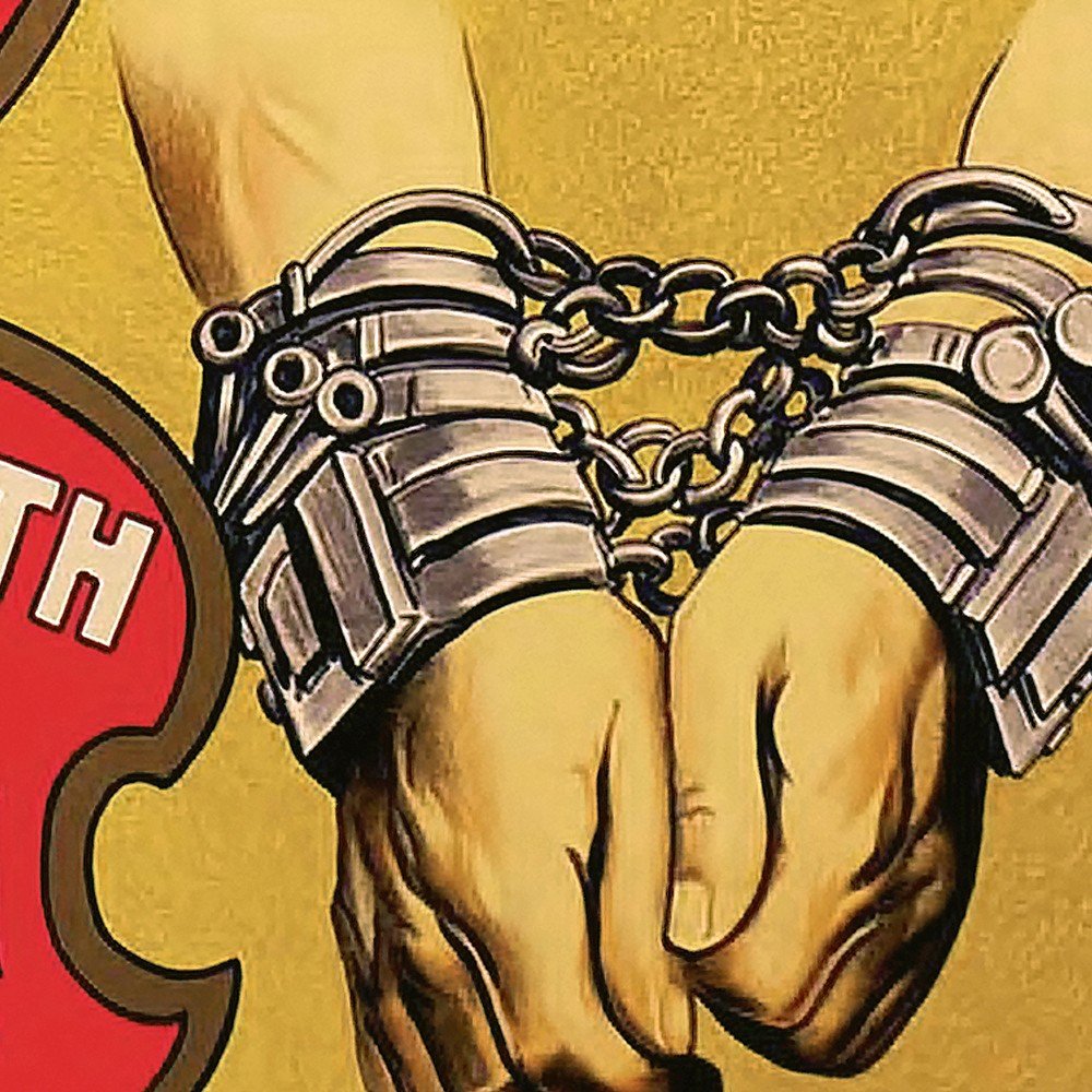 24" X 36" Houdini Handcuff King Vintage Magic Poster Wall Art — view 5