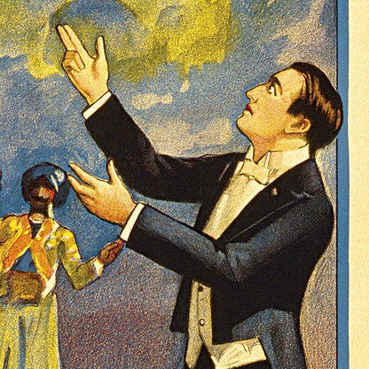 24" X 72" Thurston Rope Trick Vintage Magic Poster Wall Art HomeRoots