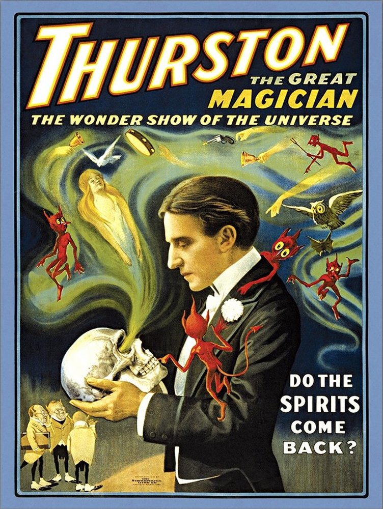 Thurston Spirits Vintage Magic Unframed Print Wall Art — view 2