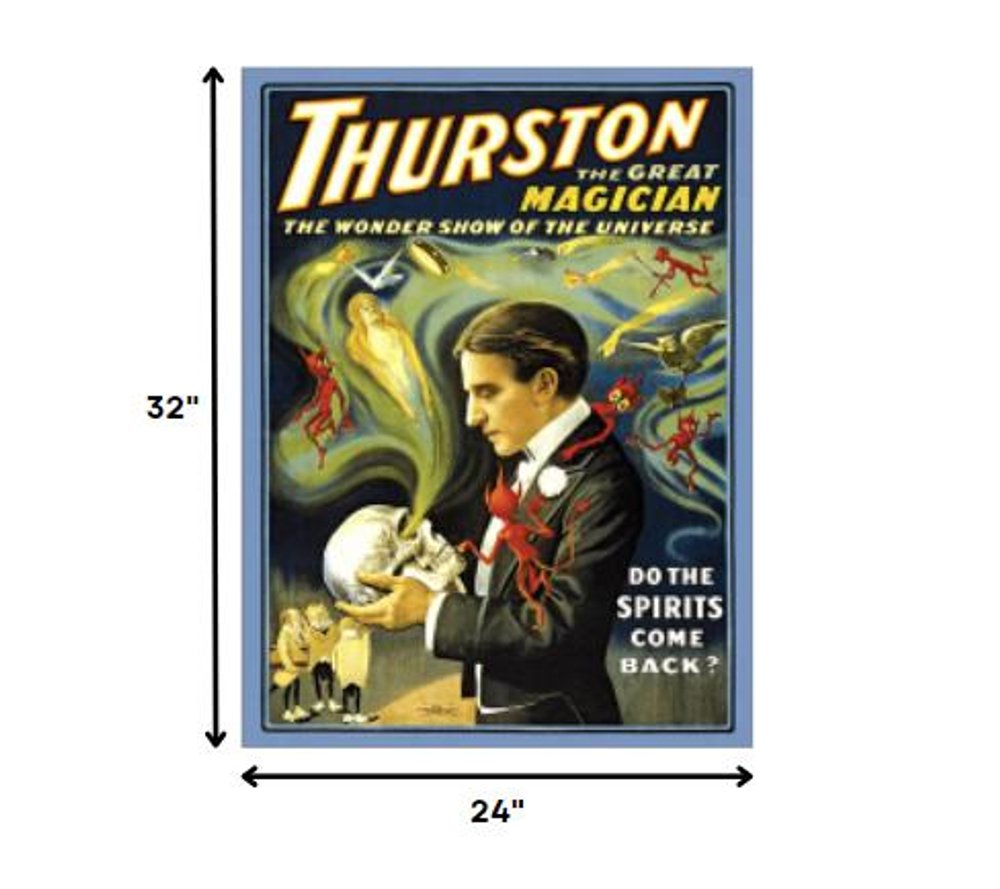 Thurston Spirits Vintage Magic Unframed Print Wall Art HomeRoots