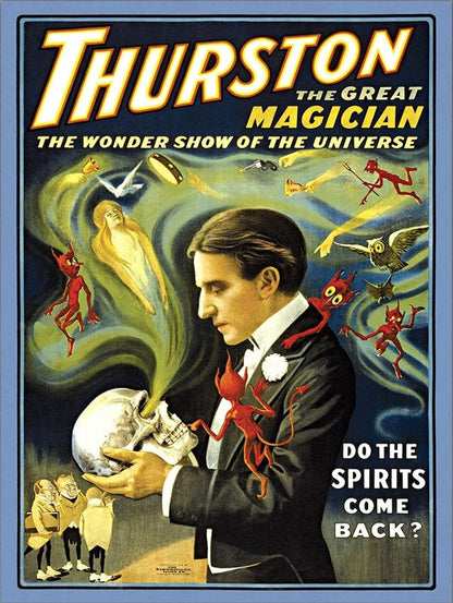 Thurston Spirits Vintage Magic Unframed Print Wall Art HomeRoots