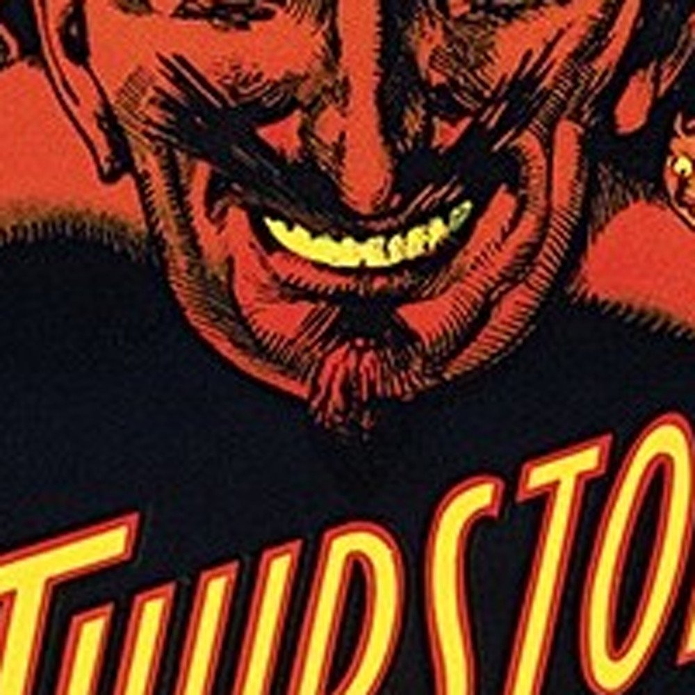 24" X 72" Thurston The Great Wonder Show Vintage Magic Poster Wall Art HomeRoots
