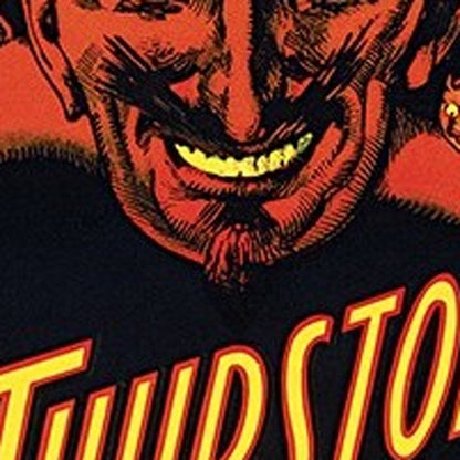 24" X 72" Thurston The Great Wonder Show Vintage Magic Poster Wall Art HomeRoots