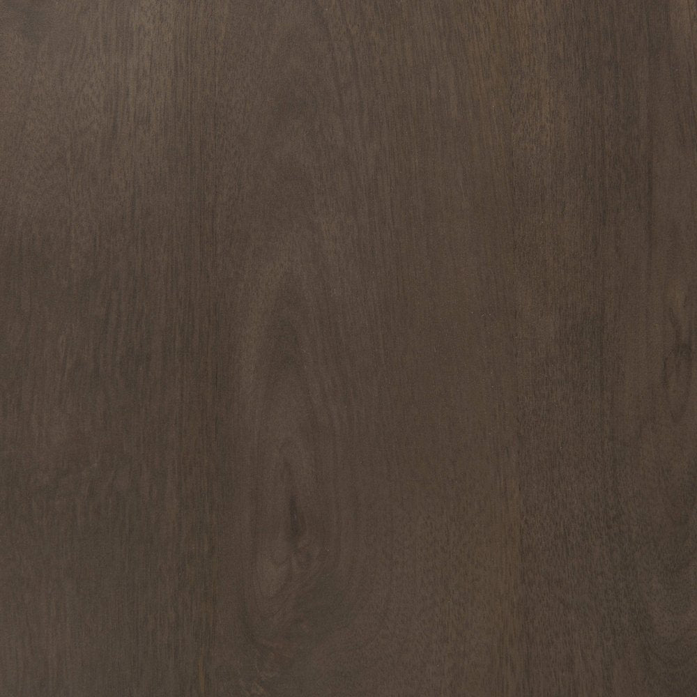 26" Wood Brown And Brown Solid Wood And Metal Backless Counter Height Bar Chair HomeRoots