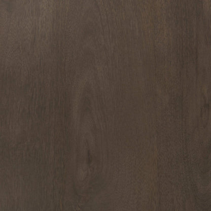 26" Wood Brown And Brown Solid Wood And Metal Backless Counter Height Bar Chair HomeRoots