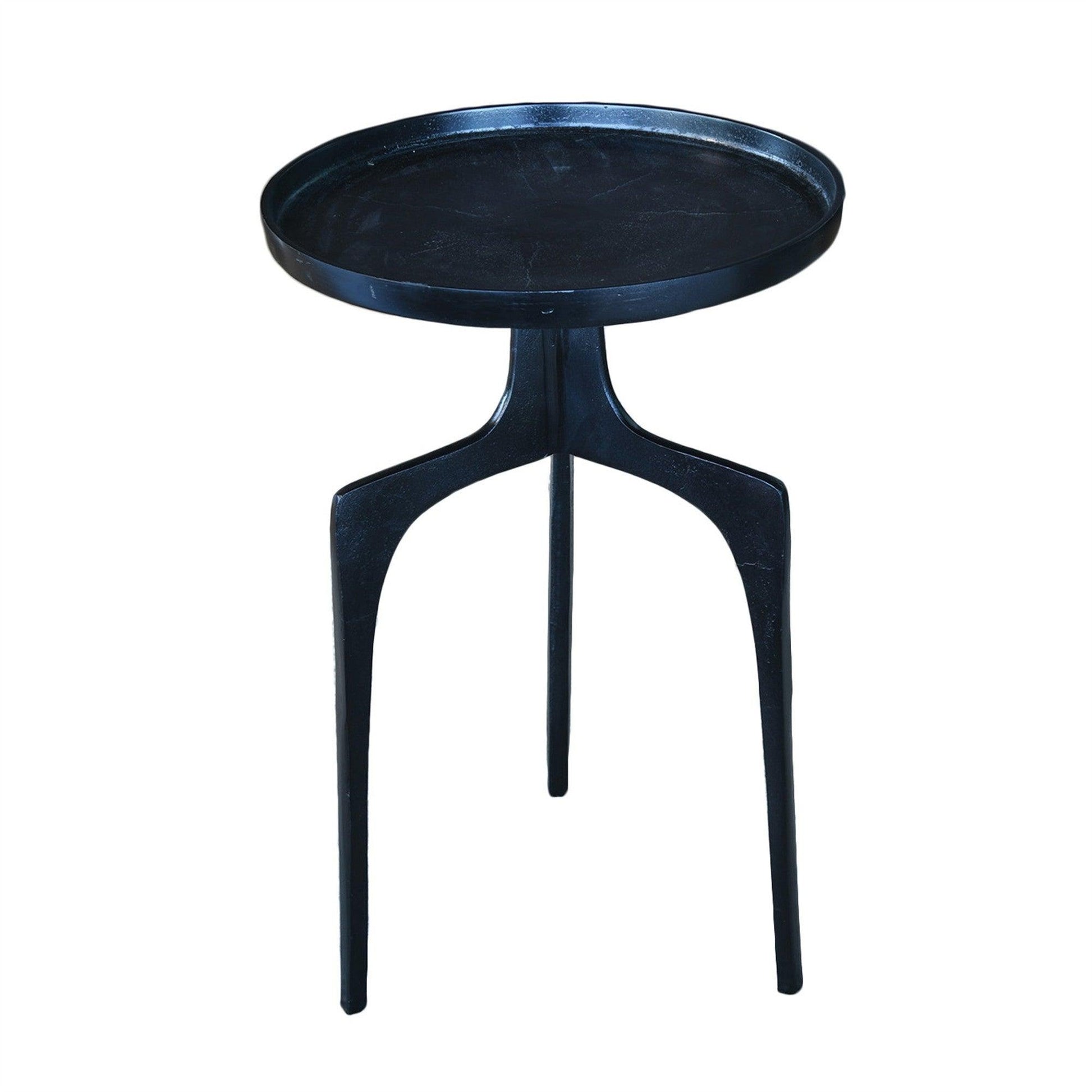 Contemporary Blue Side Table - FurniFindUSA