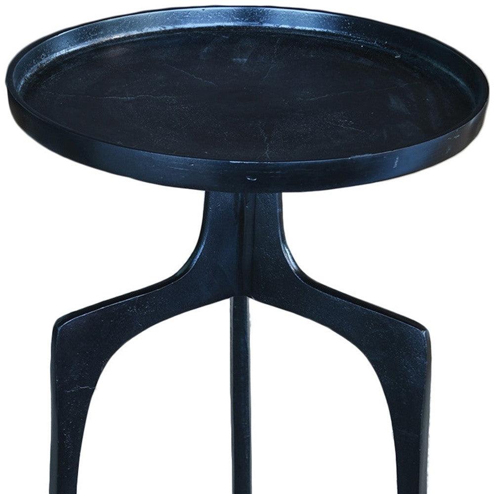 Contemporary Blue Side Table - FurniFindUSA