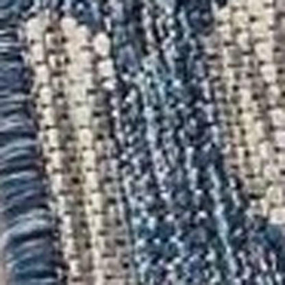 5' X 7' Blue And Gray Indoor Outdoor Area Rug - FurniFindUSA