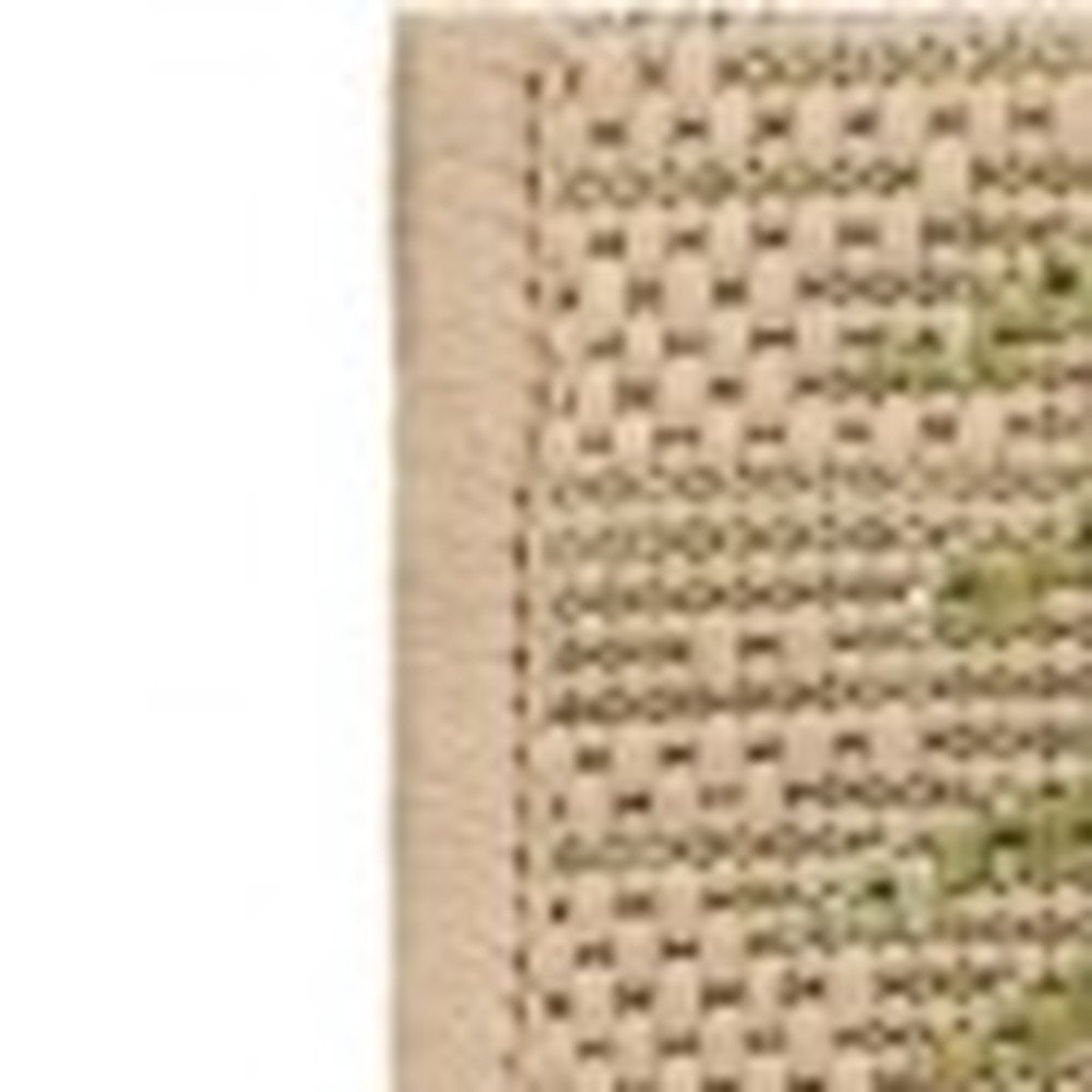 2' X 3' Beige Indoor Outdoor Area Rug HomeRoots