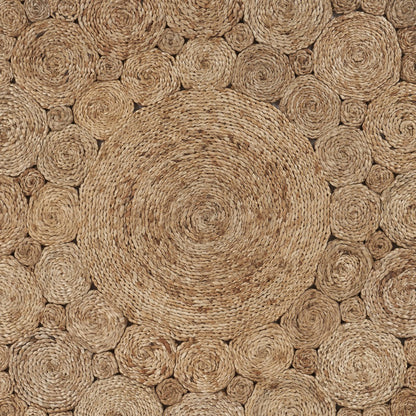 Bursting Medallion Boutique Jute Rug