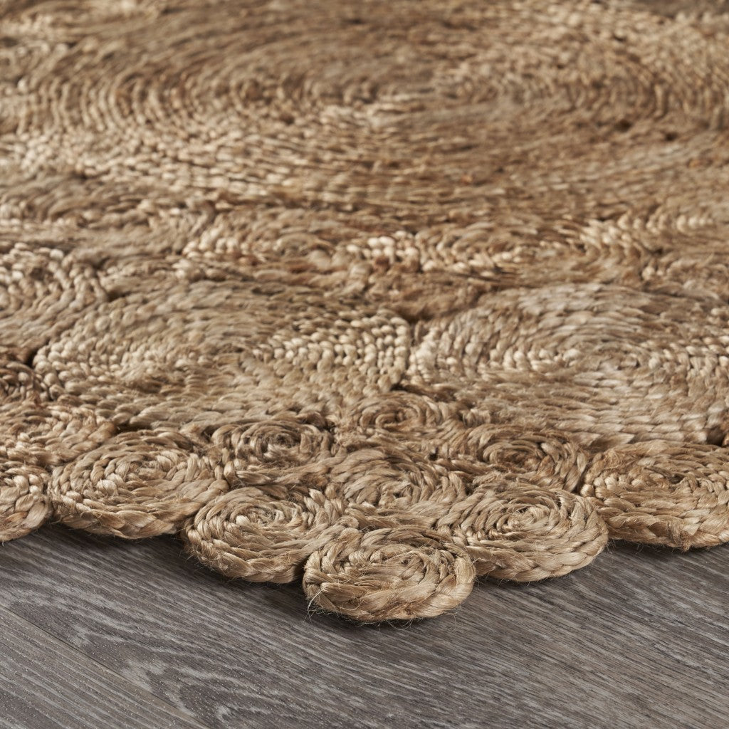 Bursting Medallion Boutique Jute Rug