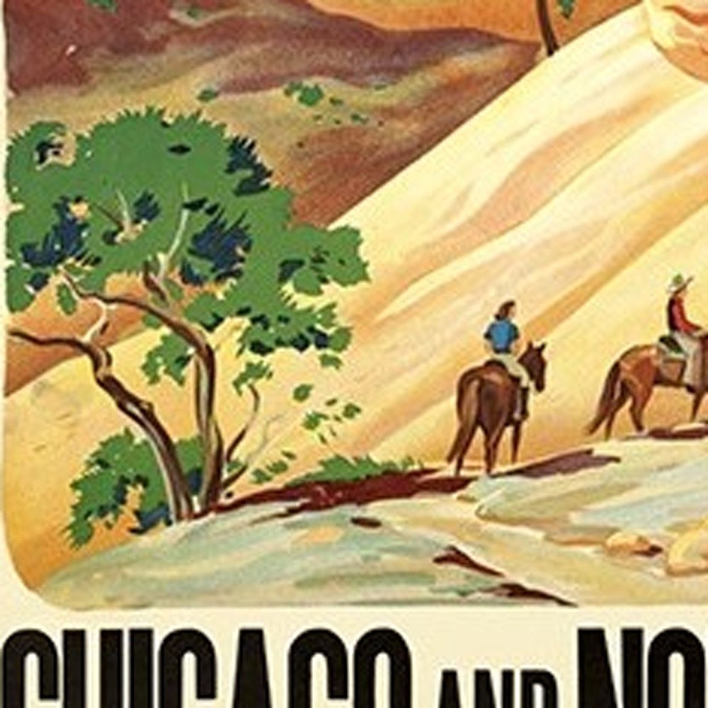 36" X 54" Vintage 1950S Bryce Canyon National Park Wall Art — view 22