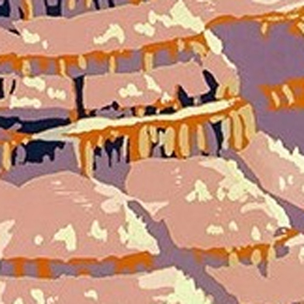 36" X 48" Grand Canyon C1938 Vintage Travel Poster Wall Art HomeRoots