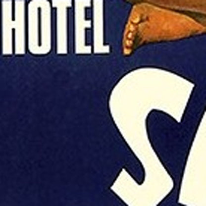 24" X 30" Hotel Sahara C1960S Las Vegas Vintage Travel Poster Wall Art HomeRoots