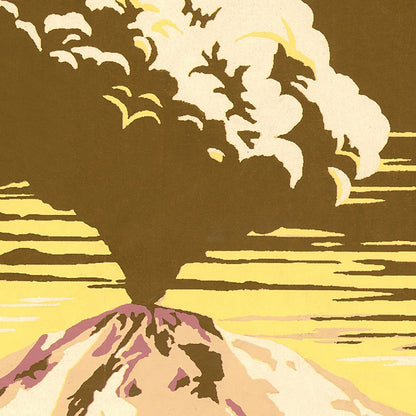 24" X 32" Lassen Volcanic National Park Vintage Travel Poster Wall Art HomeRoots