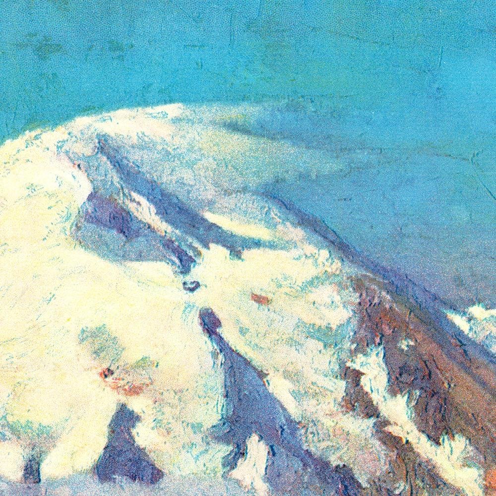 36" X 48" Mt. St. Helens C1920S Vintage Travel Poster Wall Art HomeRoots