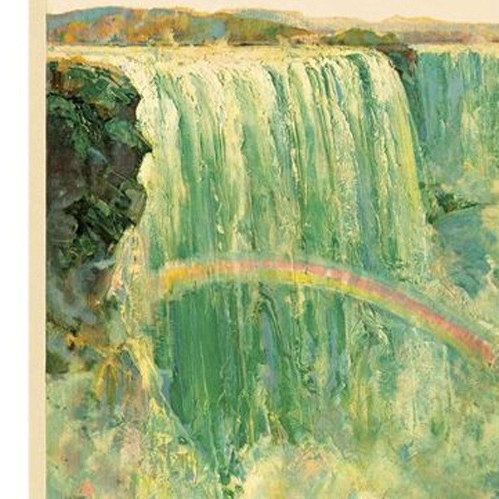 36" X 54" Niagra Falls New York C1920S Vintage Travel Poster Wall Art HomeRoots