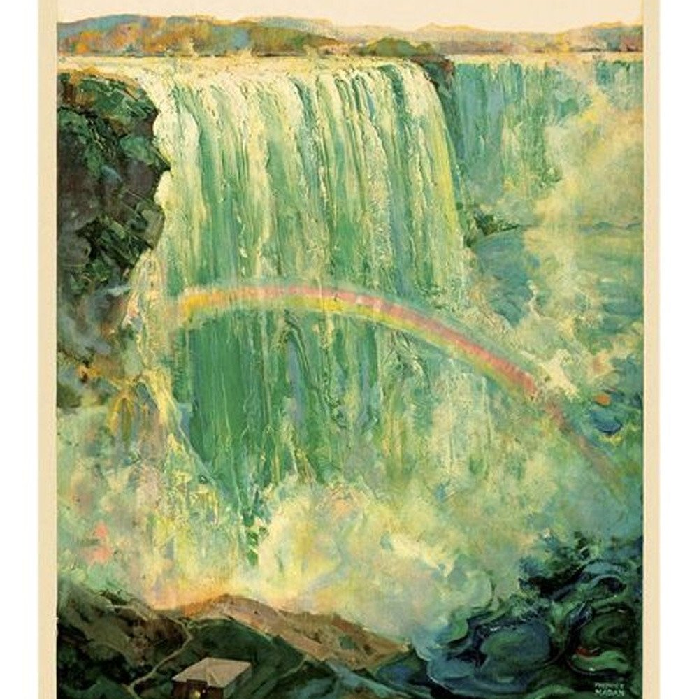 36" X 54" Niagra Falls New York C1920S Vintage Travel Poster Wall Art — view 23