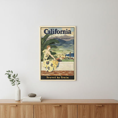 Vintage 1934 California Travel Unframed Print Wall Art HomeRoots