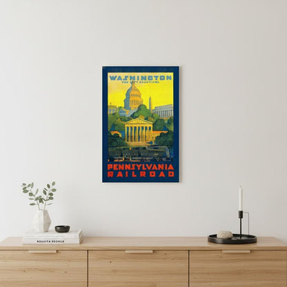 Washington Dc Vintage Travel Unframed Print Wall Art HomeRoots