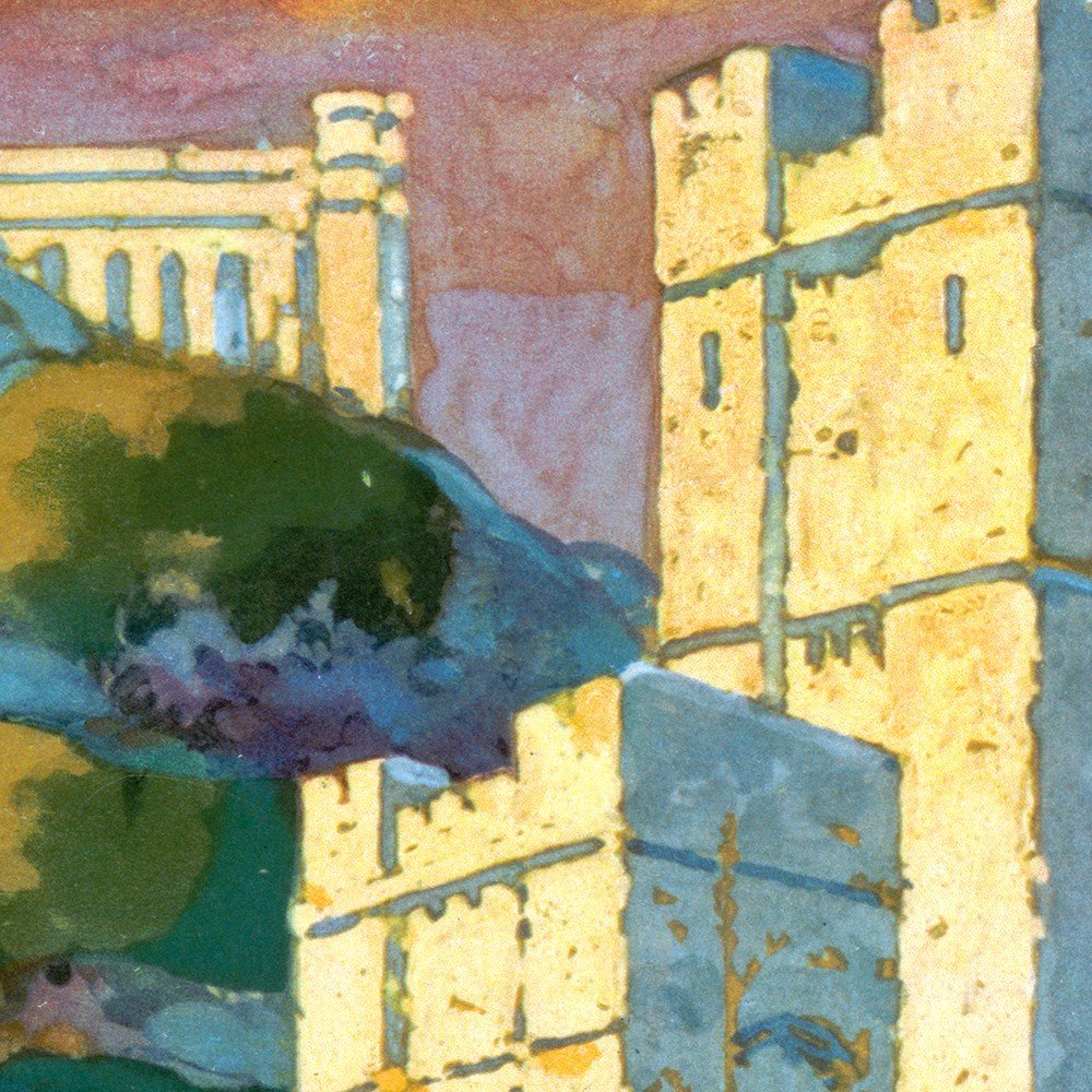 West Point New York Vintage Travel Unframed Print Wall Art — view 10