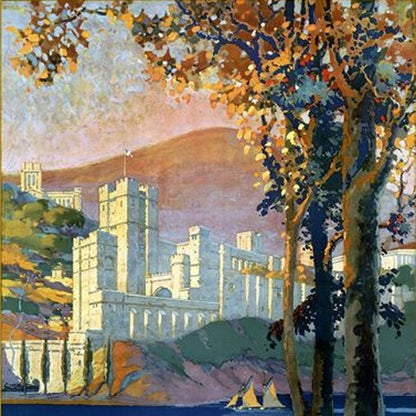 West Point New York Vintage Travel Unframed Print Wall Art HomeRoots