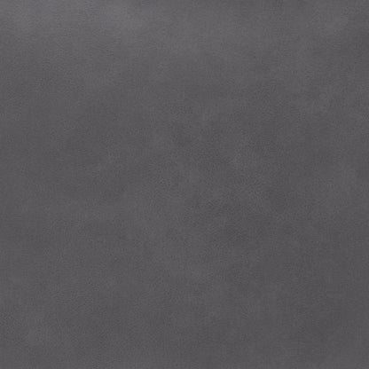 28" Gray And Black Faux Leather And Upholstered Club Chair HomeRoots