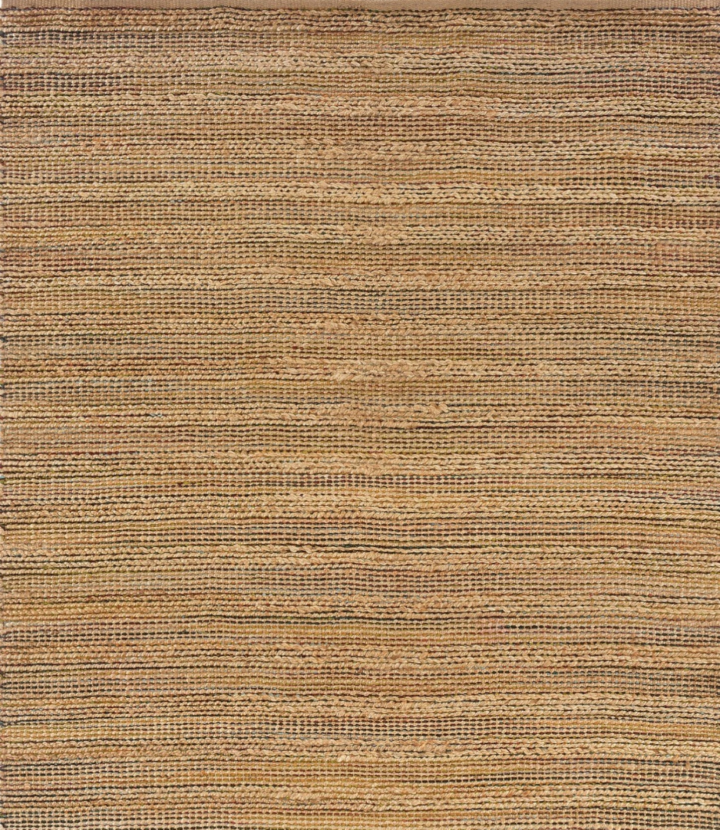 5’ x 8’ Brown Braided Jute Area Rug