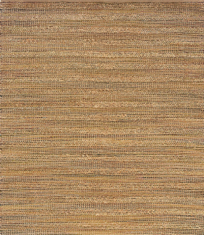 5’ x 8’ Brown Braided Jute Area Rug