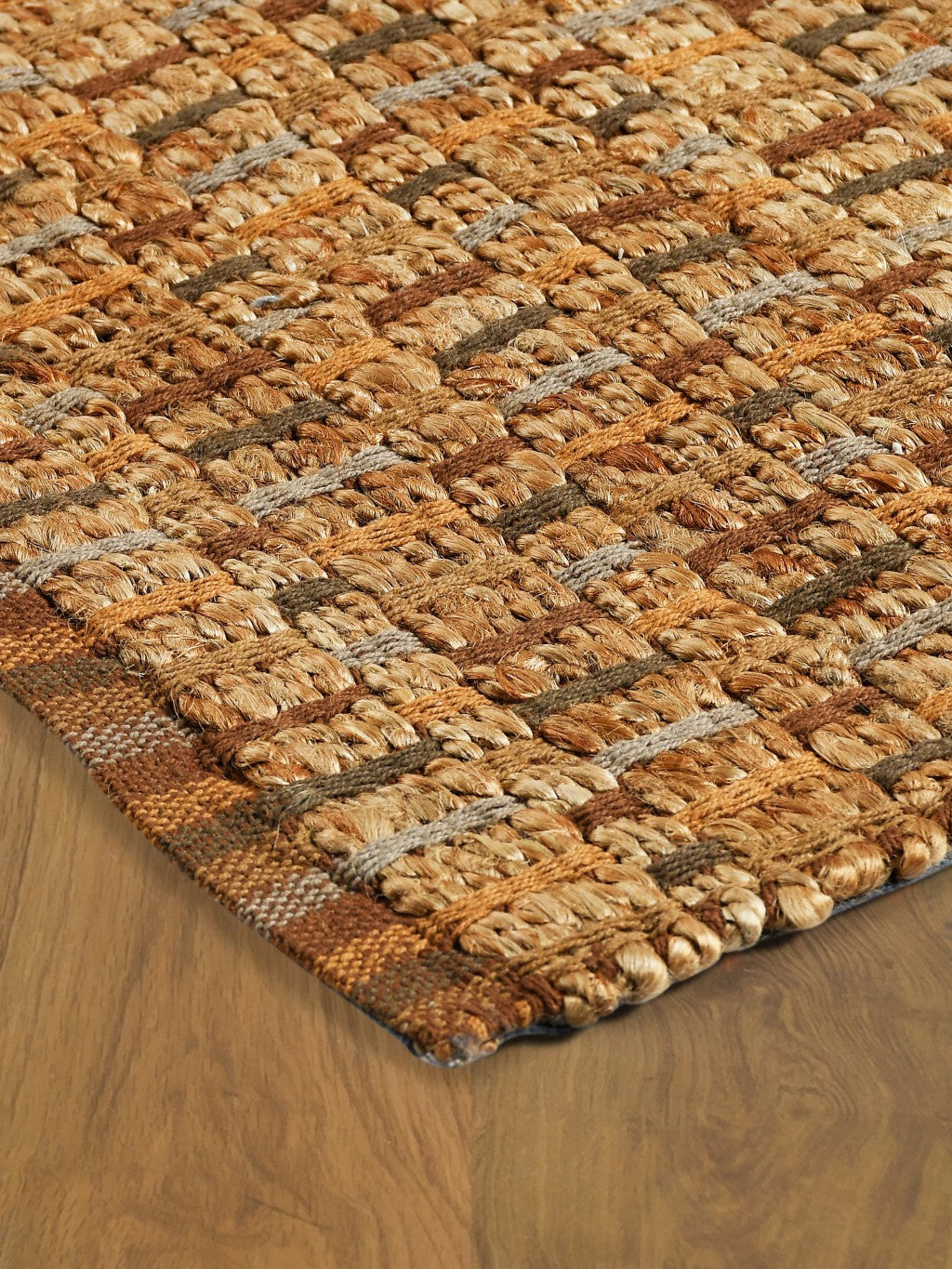 9’ x 12’ Tan Classic Interwoven Area Rug